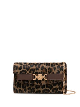 Клатч Versace с леопардовым принтом, коричневый 10150701a12240 | коричневый