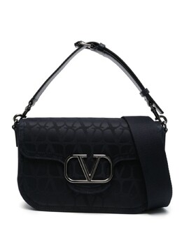 Сумка-тоут Valentino Garavani Toile Iconographe на плечо, синий yb0c80thd | синий