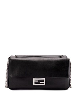 Сумка-багет Fendi из кожи, черный 8br828as7a | черный