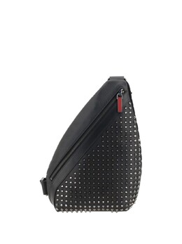 Крутая сумка-слинг Christian Louboutin, черный 1255046 | черный