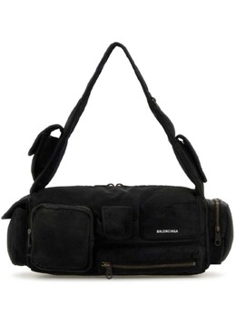 Маленькая сумка Superbusy Balenciaga, черный 7021672aa66 | черный