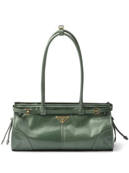Prada сумка среднего размера с логотипом, зеленый 1ba426vmoo2cyr | зеленый