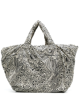 10 Corso Como сумка-тоут Pouffy с цветочным принтом, нейтральный ccsh99floral | нейтральные цвета