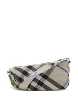 Маленькая сумка-мессенджер Shield Burberry, бежевый 8089302 | бежевый