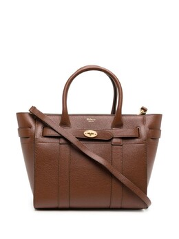 Mulberry маленькая сумка-тоут Bayswater на молнии, коричневый hh8729552g110 | коричневый
