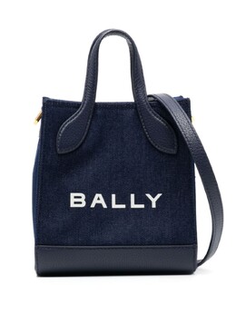 Bally джинсовая сумка-тоут с логотипом, синий wam03ecv034 | синий