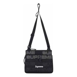 Сумка side bag 'black grey' Supreme, черный sup-fw21-011 | black/grey