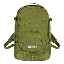 Сумка backpack 'olive green' Supreme, зеленый sup-ss19-034 | olive green