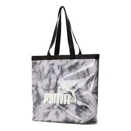 Сумка core transparent tote bag 'grey' Puma, серый 079489-01 | grey/black/white