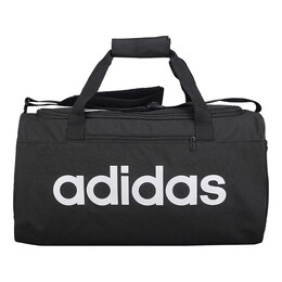 Сумка linear core duffel bag small 'black' Adidas, черный dt4826 | black/black/white
