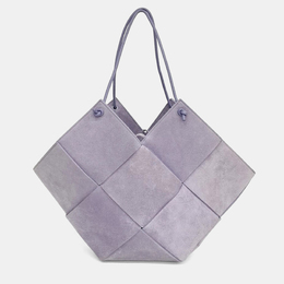 Bottega Veneta Purple Suede suede shoulder bag 1216355