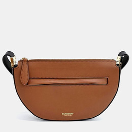 Burberry Brown Leather Olympia Mini Bag 1216221