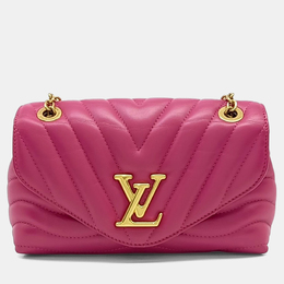 Louis Vuitton Pink Leather New Wave Chain Shoulder Bag 1216305