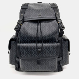 Christian Dior Black PVC Backpack 1216108