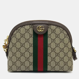 Gucci Beige PVC Ophidia Supreme Crossbody Bag 1216074