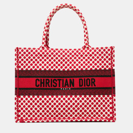 Christian Dior Red Medium Christian Dioramour Book Tote 1215540