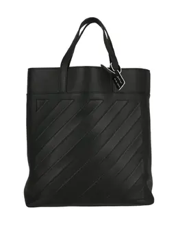Off-White logo-embossed tote bag 32118616