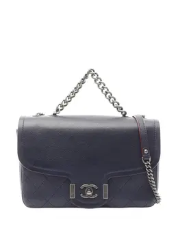 Chanel 2018 Paris Greece Calfskin Archi Chic Flap satchel 32162747