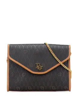 Christian Dior 20th Century Honeycomb Coated Canvas Chain crossbody bag 32155070