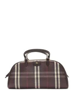 Burberry Highlands check-pattern bowling bag 31355100