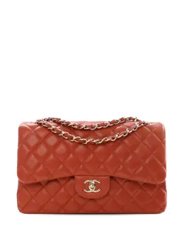 Chanel 2021-2025 Jumbo Classic Lambskin Double Flap shoulder bag 32163172