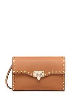 Сумка на плечо Rockstud Valentino Garavani, коричневый wb0181vsf | коричневый