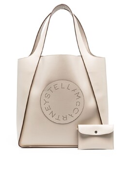 Stella McCartney сумка-тоут Stella Logo, нейтральный цвет 7b0031w8542 | нейтральный цвет