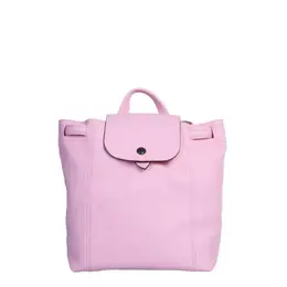 Сумка-рюкзак Le Pliage из кожи для женщин розовый Longchamp 1306757p36