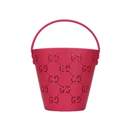 Ведро-сумка из резины Детская сумка Детская фуксия Gucci 723051-9aaal-2797
