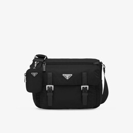 Сумка на плечо re-nylon из переработанного нейлона Prada, черный r04268312 | black