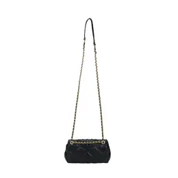 Сумка кроссбод Fleming Sheepskin мини женская черная Tory Burch 73867-001