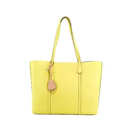 Перри Кожаная Сумка Через Плечо Женская Ярко-Желтая Tory Burch 53245-712