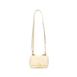 Сумка Serpenti Cabochon из телячьей кожи с головой змеи, миниатюрная белая женская сумка через плечо Bvlgari 291086