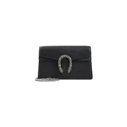 Gucci-Black Dionysus Calf Leather Mini Bag-Donna 52619082072404