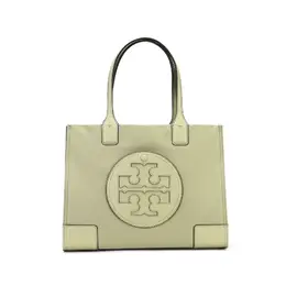Сумка-шоппер Ella Fabric Artificial Leather маленького размера женская оливково-зеленая Tory Burch 88578-300 | olive green