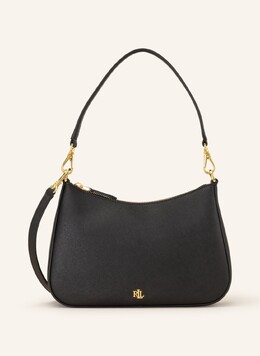 Сумка на плечо из сафьяновой кожи danni 26 LAUREN Ralph Lauren, черный 1377047 | schwarz