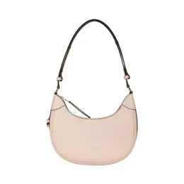 Кожаная женская сумка через плечо розовая Tory Burch 158514-652