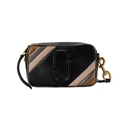 Сумка через плечо из коровьей кожи для фотоаппарата женская черная Marc Jacobs h165l01re21-002