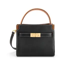 Lee Radziwill Petite Double Bag Black Tory Burch 75662-001