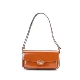 Robinson Spazzolato Прямоугольная Сумка Через Плечо Темно-Сиенна Tory Burch 161831-223
