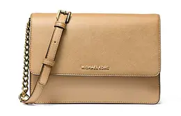 Кожаная сумка через плечо Daniela, кросс-боди Tubas женская верблюжья Michael Kors 32t0lddc3l-camel