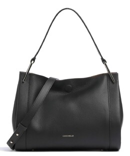 Сумка через плечо Wallace из зерненой кожи Coccinelle, черный e1r6a130301-374 | schwarz