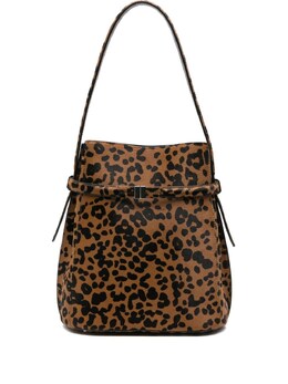 Toteme Pony Leather Belted Bucket Bag 254wal0048le0211p207