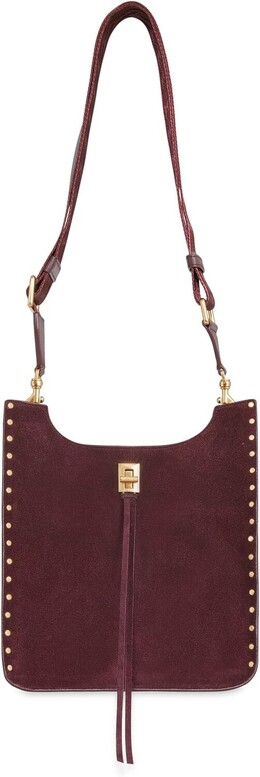 Сумка кросс-боди Rebecca Minkoff Darren Medium Feed Bag, цвет Garnet 9951193 | garnet