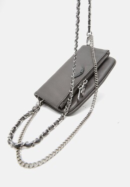 Сумка через плечо ROCK NANO Zadig & Voltaire, пестрый серый z2151h010-c11 | mottled grey