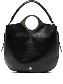 Bally Anni Moon circular-handle leather tote bag 32035060