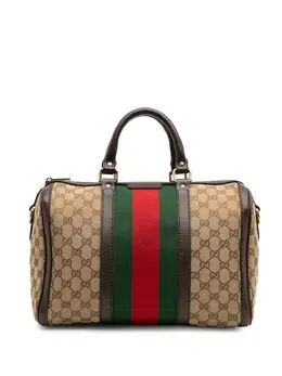 Gucci 2016-2025 Medium GG Canvas Web Joy Boston Bag satchel 32152865