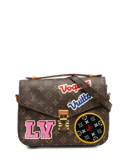 Louis Vuitton 2018 Monogram Patches Pochette Metis satchel 32153477