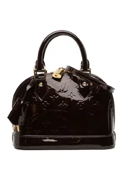 Louis Vuitton 2014 Monogram Vernis Alma BB satchel 32152920