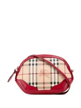 Burberry 2000-2017 Haymarket Check Coated Canvas crossbody bag 32165759